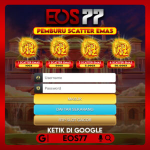 EOS77 Info Jackpot Terbaru Bikin Lebih Semangat